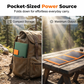 ✨ Portable Solar Panel – Foldable, USB Charging, Weather-Resistant 🎒