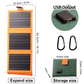 ✨ Portable Solar Panel – Foldable, USB Charging, Weather-Resistant 🎒