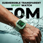 ⏳Time-Limited Special⏰Waterproof Transparent Digital Watch – 50M Rating, Luminous Display, Hybrid Time ✨