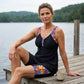 🌊🌞Summer Hot Sale-50% Off!!🌿 Women's Flowy Tankini Top and Shorts Swimsuit