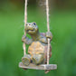 🏆Surprise Price: Only £10.99!!!🐢Whimsical Turtle Swing Decor🌿