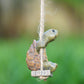 🏆Surprise Price: Only £10.99!!!🐢Whimsical Turtle Swing Decor🌿