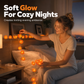 🌼Limited Time 50% Off! 🎃Artificial Marigold Flower LED String Lights – Waterproof 8 Lighting Modes, 20 LEDs Battery Powered, Decor for Halloween, Day Of The Dead Altar, Porch & Indoor Festival Decor