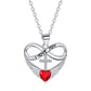 🎁2026 New Arrivals 50% OFF💥Infinity Heart Cross Necklace with Wing Pendant – Faith & Eternal Love ✨
