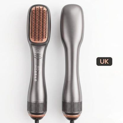 📢📢50% OFF !! 💇‍♀️ Professional 3-in-1 Hot Air Brush – Dry, Detangle & Volumize in One Step ✨
