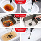 🔧🌀 Flexible drain spring – unclogs sinks, tubs & shower blockages easily!