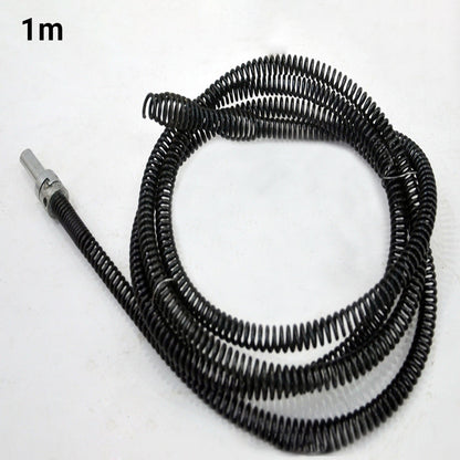 🔧🌀 Flexible drain spring – unclogs sinks, tubs & shower blockages easily!