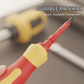 ⚡🛡️ Heavy-Duty Insulated Electrician Screwdriver Set – 100% Shock-Proof for Safe Electrical Work! | VDE Certified, Up to 1000V 🔌