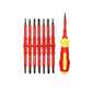 ⚡🛡️ Heavy-Duty Insulated Electrician Screwdriver Set – 100% Shock-Proof for Safe Electrical Work! | VDE Certified, Up to 1000V 🔌