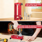 🔥50% OFF NOW🚪Adjustable Door Hinge Mortise Jig Kit, Woodworking Locator Tool for Cabinet & Door Hinge Installation