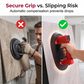 💪🔄 Heavy Duty Electric Vacuum Suction Cup – Holds Up to 500lbs with One Click! | No Drilling, No Damage – Instant Strong Hold 🏠🔩