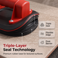 💪🔄 Heavy Duty Electric Vacuum Suction Cup – Holds Up to 500lbs with One Click! | No Drilling, No Damage – Instant Strong Hold 🏠🔩