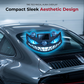 🔥 50% OFF! 😈 “Devil's Sucker” Solar LED Car Warning Light ✨ Vibration Sensor, USB & Solar Charging, Universal for Cars & Trucks