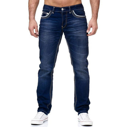 👖🔥 LIMITED TIME OFF! Men’s High Stretch Double Stitched Jeans – Flexible Comfort, Reinforced Seams and Classic Five Pocket Style