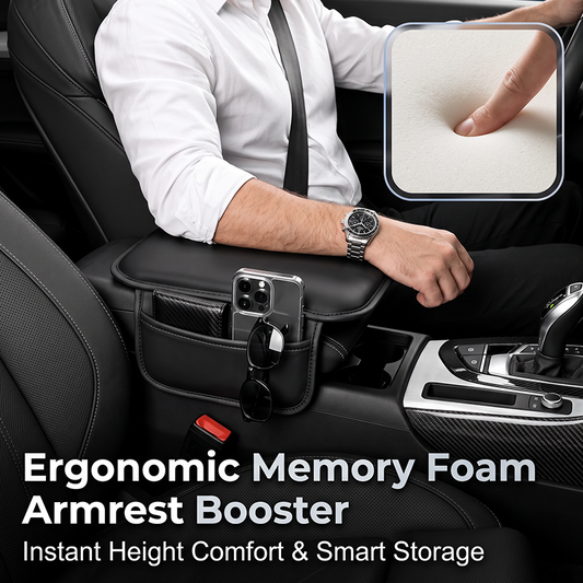 🚗👜 Car Center Console Cover with Side Storage Pockets – Protect & Organize in One! | 2 Side Pockets for Phone, Keys & Snacks 📱🔑