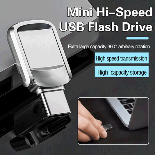 📢📢49% OFF !! ⏰ 【Upgraded】High-Speed Dual Interface USB Flash Drive