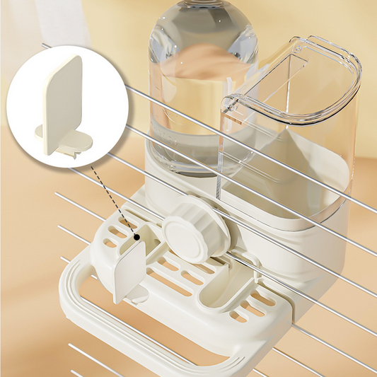🎉 2026 Sale — Over 32,000 Sold! 🐦 2-in-1 Automatic Bird Feeder and Waterer for Cage – Space-Saving Design 💧