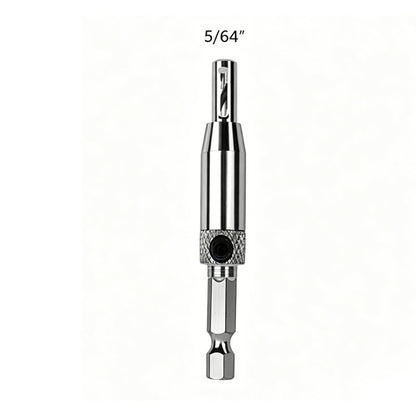 Self-Centering Hinge Drill Bit Set
