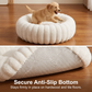🎉 2026 Sale — Over 52,000 Sold! 🐾 Ultra-Soft Round Calming Cat & Dog Bed – Raised Rim Design 🛌