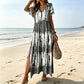 👗🌈  50% OFF! Women’s Tie Dye V Neck Maxi Dress – Breathable Comfort, Relaxed Fit and Effortless Summer Style ✨