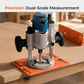 🎉 2026 Sale — Over 24,000 Sold 🔩 Aluminum Alloy Wood Router Slotting Bracket Guide 🛠️