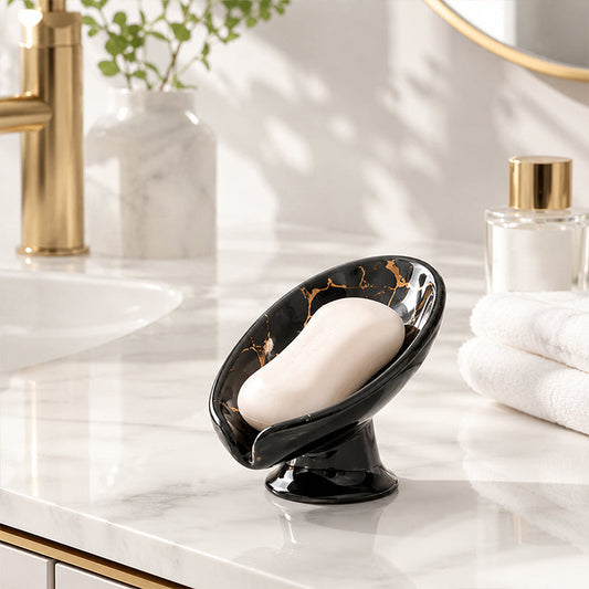 ⏳Limited-time 50% off⏰Ceramic Self-Draining Leaf Soap Dish🧼