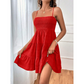 🎁2026 New Arrivals 50% OFF💥Women’s Smocked Tiered Mini Dress – Adjustable Straps, Stretch Bust & Breezy A-Line Fit ✨