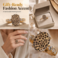 ⏳Time-Limited Special⏰Vintage Leopard Print Oval Ring – Unique design, sparkling stones & bold style – Perfect for everyday glamour & gifts ✨