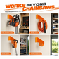 Heavy-Duty Wall-Mount Chainsaw Hanger 🛡️ Hook It, Lock It, Free Up Your Bench – Tough Storage for Serious Tools ✨