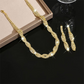 📢50% OFF NOW！🔥 Sparkling Rhinestone Claw Chain Necklace & Earrings Set for Women