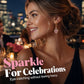 🎁 50% OFF NOW！💥Sparkling Heart Drop Earrings – Romantic Pink Glow ✨