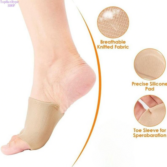 👠 50% OFF NOW! 👣 SEBS Forefoot Pads with Heel Strap Toe Separator for High Heels