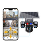 📡 No wires. No outlets. No blind spots. Solar-powered wireless security camera — keeps an eye on your property from anywhere. ☀️