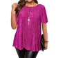 📢50% Off Now！🔥Flattering Pleated Plus Blouse