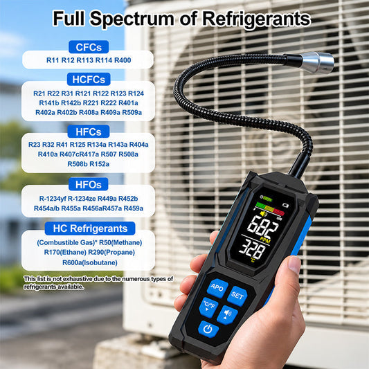 🔍 2026 Sale — Over 67,800 Sold! 🔧 Rechargeable Halogen Leak Detector for Air Conditioner