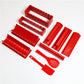 DIY Sushi Mold Kit | 10-Piece Set, Easy to Use, BPA-Free