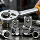 🔧 Buy 1 Get 1 Free！! 🔩 CR-V Steel Ratchet Wrench Adapter Socket Converter Set
