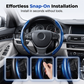 📢📢50% OFF !! ⏰Segmented Carbon Fiber Steering Wheel Cover