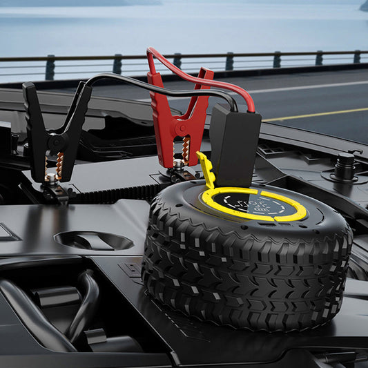 📢📢50% OFF !! ⏰2-in-1 Car Jump Starter & Tire Inflator