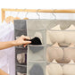 🔥Buy 1 Get 1 Free!🧦 Double-Sided Hanging Storage Organizer – 24 Pockets, Breathable Fabric, Perfect for Underwear, Socks & Accessories 🏠