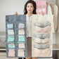 🔥Buy 1 Get 1 Free!🧦 Double-Sided Hanging Storage Organizer – 24 Pockets, Breathable Fabric, Perfect for Underwear, Socks & Accessories 🏠