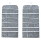 🔥Buy 1 Get 1 Free!🧦 Double-Sided Hanging Storage Organizer – 24 Pockets, Breathable Fabric, Perfect for Underwear, Socks & Accessories 🏠