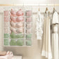 🔥Buy 1 Get 1 Free!🧦 Double-Sided Hanging Storage Organizer – 24 Pockets, Breathable Fabric, Perfect for Underwear, Socks & Accessories 🏠