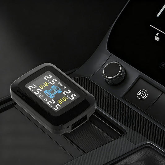 🎉 2026 Sale — Over 27,000 Sold! 🔧 Cigarette Lighter TPMS – Real-Time Tire Pressure & Temp Alerts, Plug & Play! ✨