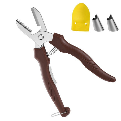 🎁2026 New Arrivals 50% OFF💥2-in-1 Chestnut Shear – Dual-Edge, Labor-Saving, Safe