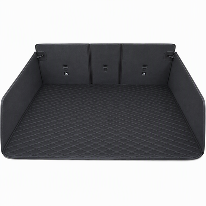 Universal PVC Leather Car Trunk Mat Cargo Liner for Sedans and SUVs Easy to Clean 100x70cm