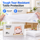 ⏳Limited-time 50% off⏰Disposable Plastic Transparent Table Cover (20 Sheets)🛡️🍨
