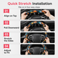 Universal 38cm Ringless Silk Steering Wheel Cover Printed Breathable Car Wheel Protector for All Seasons