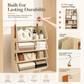 🧥 Heavy-Duty Hanging Wardrobe Organizer: Adjustable Dividers, Anti-Sag, Space-Saving