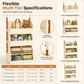 🧥 Heavy-Duty Hanging Wardrobe Organizer: Adjustable Dividers, Anti-Sag, Space-Saving